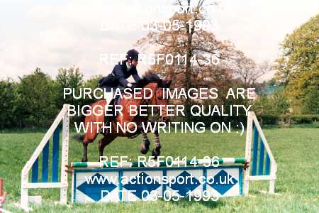 Photo: R5F0114-36 ActionSport Photography 03/05/1993 Timsbury Show Equestrian Event - Timsbury ShowJumping : Unsorted
