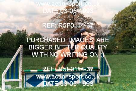 Photo: R5F0114-37 ActionSport Photography 03/05/1993 Timsbury Show Equestrian Event - Timsbury ShowJumping : Unsorted