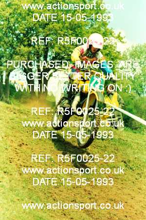 Photo: R5F0025-22 ActionSport Photography 15/05/1993 Corsham SSC Masters of Motocross - The Shoe _3_100s #72