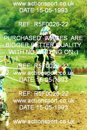 Photo: R5F0026-22 ActionSport Photography 15/05/1993 Corsham SSC Masters of Motocross - The Shoe _3_100s