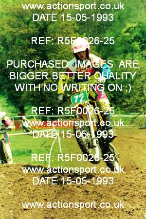 Photo: R5F0026-25 ActionSport Photography 15/05/1993 Corsham SSC Masters of Motocross - The Shoe _3_100s #72