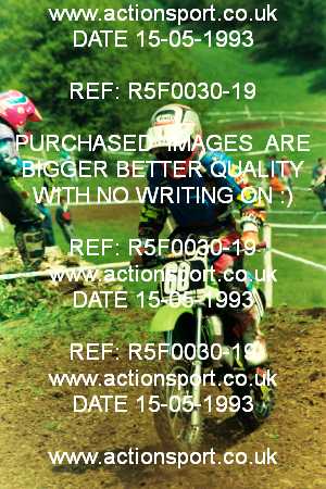 Photo: R5F0030-19 ActionSport Photography 15/05/1993 Corsham SSC Masters of Motocross - The Shoe _5_60s #60