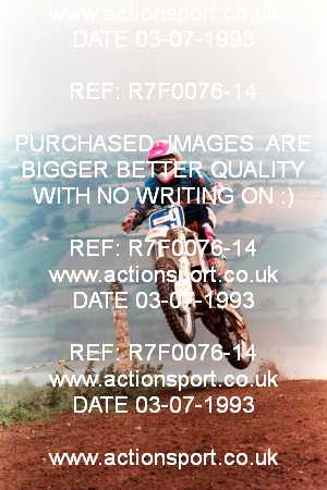Photo: R7F0076-14 ActionSport Photography 03/07/1993 Norton Radstock SSC - Burrington 2_Seniors #9