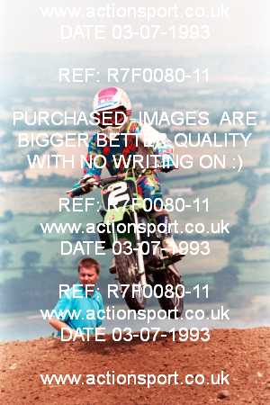 Photo: R7F0080-11 ActionSport Photography 03/07/1993 Norton Radstock SSC - Burrington 5_Juniors #2