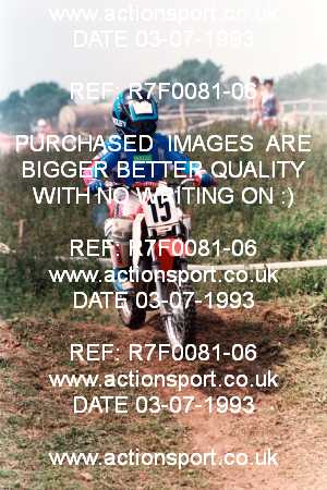 Photo: R7F0081-06 ActionSport Photography 03/07/1993 Norton Radstock SSC - Burrington 6_Autos #15