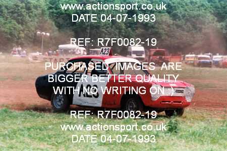 Photo: R7F0082-19 ActionSport Photography 04/07/1993 Bristol South Autograss Club - Winterbourne  _1_Ladies #23