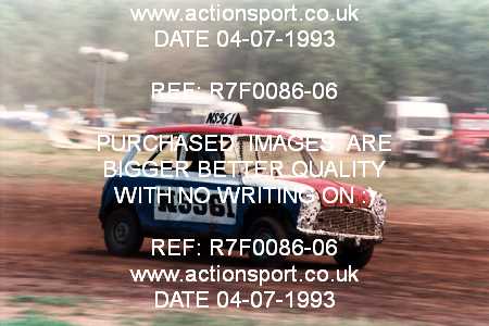 Photo: R7F0086-06 ActionSport Photography 04/07/1993 Bristol South Autograss Club - Winterbourne  _2_Mens #961