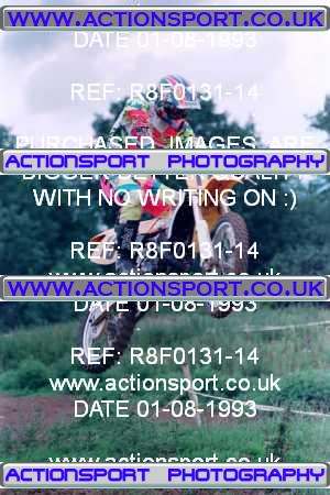 Photo: R8F0131-14 ActionSport Photography 01/08/1993 Norton Radstock SSC - Pylle _1_Experts #16