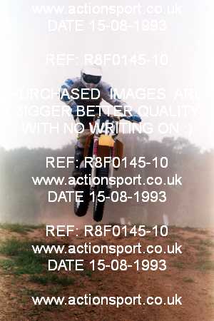 Photo: R8F0145-10 ActionSport Photography 15/08/1993 AMCA Gloucester MXC [125 250 500cc Championships] - Haresfield  _5_Expert-SeniorSupport #147