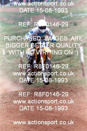 Photo: R8F0146-29 ActionSport Photography 15/08/1993 AMCA Gloucester MXC [125 250 500cc Championships] - Haresfield  _5_Expert-SeniorSupport #147