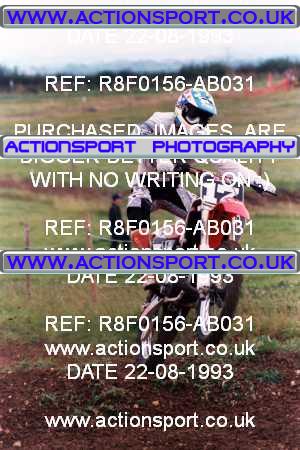 Photo: R8F0156-AB031 ActionSport Photography 22/08/1993 AMCA North Avon MXC _2_JuniorsGp1 #17