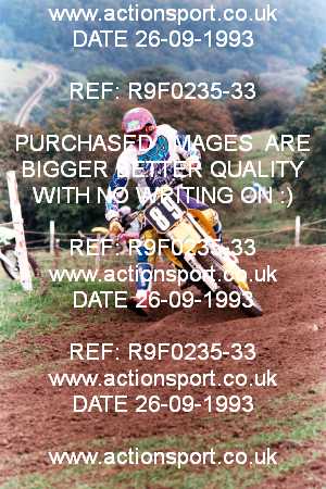 Photo: R9F0235-33 ActionSport Photography 26/09/1993 AMCA Stroud & District [250 Qualifiers] - Horsley  _1_125Junior #89