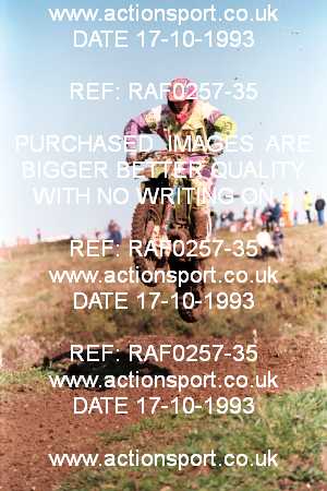 Photo: RAF0257-35 ActionSport Photography 17/10/1993 AMCA Dursley MXC - Nympsfield _2_Experts250 #81