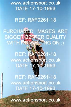 Photo: RAF0261-18 ActionSport Photography 17/10/1993 AMCA Dursley MXC - Nympsfield _6_Seniors125 #78