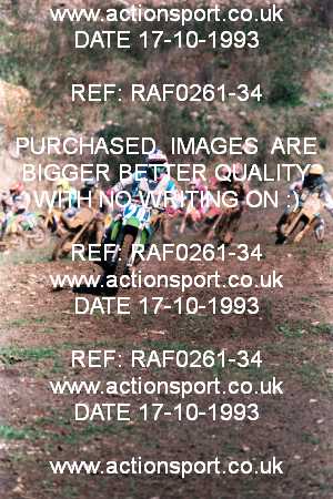 Photo: RAF0261-34 ActionSport Photography 17/10/1993 AMCA Dursley MXC - Nympsfield _7_Experts125