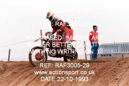 Photo: RAF3005-29 ActionSport Photography 23,24/10/1993 Weston Beach Race  _0_Saturday #462