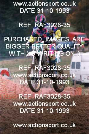 Photo: RAF3028-35 ActionSport Photography 31/10/1993 AMCA Cheltenham Spa SC [Fourstroke Championship] - Brookthorpe  _2_Seniors #201
