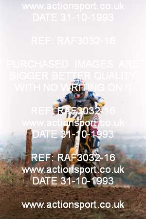 Photo: RAF3032-16 ActionSport Photography 31/10/1993 AMCA Cheltenham Spa SC [Fourstroke Championship] - Brookthorpe  _3_Juniors #123