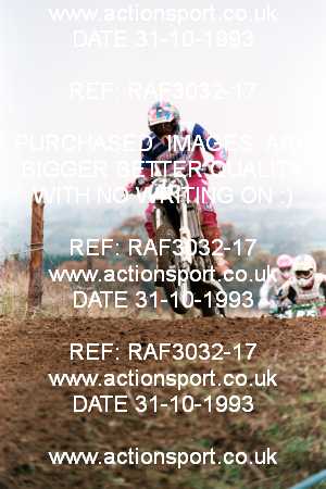 Photo: RAF3032-17 ActionSport Photography 31/10/1993 AMCA Cheltenham Spa SC [Fourstroke Championship] - Brookthorpe  _3_Juniors #46