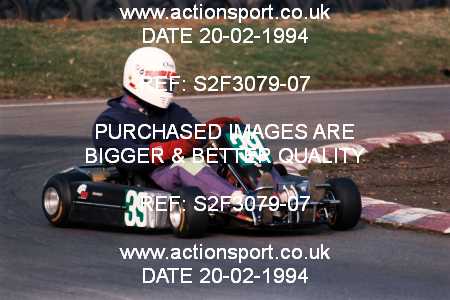 Photo: S2F3079-07 ActionSport Photography 20/02/1994 Shenington Kart Club  _2_125-210Gearbox #39