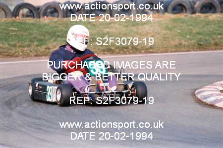 Photo: S2F3079-19 ActionSport Photography 20/02/1994 Shenington Kart Club  _2_125-210Gearbox #39