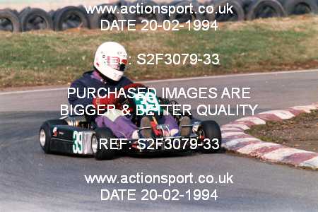 Photo: S2F3079-33 ActionSport Photography 20/02/1994 Shenington Kart Club  _2_125-210Gearbox #39