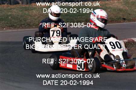 Photo: S2F3085-07 ActionSport Photography 20/02/1994 Shenington Kart Club  _8_100C92-100A #79