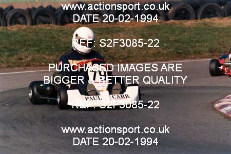 Photo: S2F3085-22 ActionSport Photography 20/02/1994 Shenington Kart Club  _8_100C92-100A #79