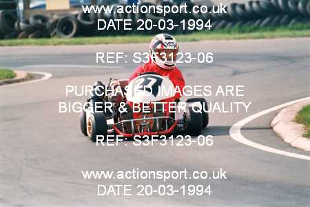 Photo: S3F3123-06 ActionSport Photography 20/03/1994 Shenington Kart Club  _7_250Gearbox #27