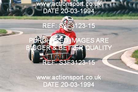 Photo: S3F3123-15 ActionSport Photography 20/03/1994 Shenington Kart Club  _7_250Gearbox #27