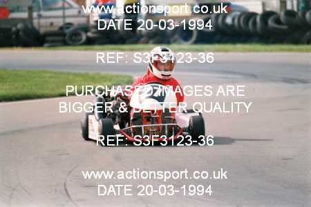 Photo: S3F3123-36 ActionSport Photography 20/03/1994 Shenington Kart Club  _7_250Gearbox #27