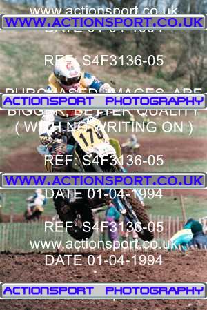 Photo: S4F3136-05 ActionSport Photography 01/04/1994 ACU Motocross - Launcherley _1_AllRiders #3176