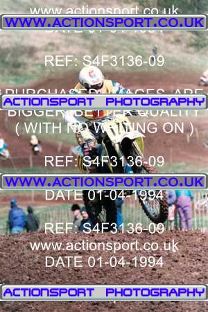 Photo: S4F3136-09 ActionSport Photography 01/04/1994 ACU Motocross - Launcherley _1_AllRiders #3176