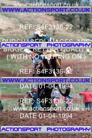 Photo: S4F3136-22 ActionSport Photography 01/04/1994 ACU Motocross - Launcherley _1_AllRiders #3067
