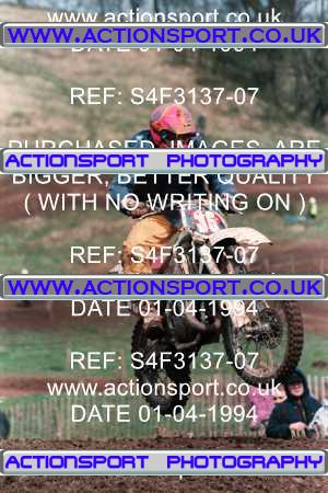 Photo: S4F3137-07 ActionSport Photography 01/04/1994 ACU Motocross - Launcherley _1_AllRiders #36