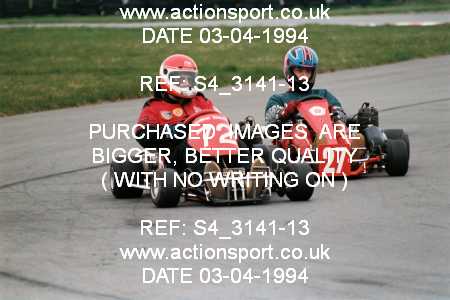 Photo: S4_3141-13 ActionSport Photography 03/04/1994 Rissington Kart Club _4_210National #72