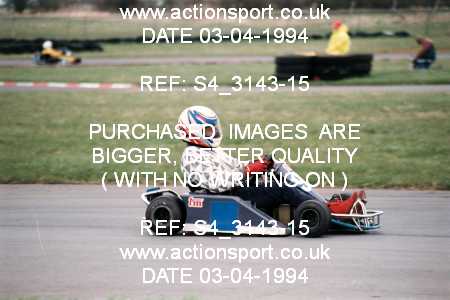 Photo: S4_3143-15 ActionSport Photography 03/04/1994 Rissington Kart Club _6_125National #98