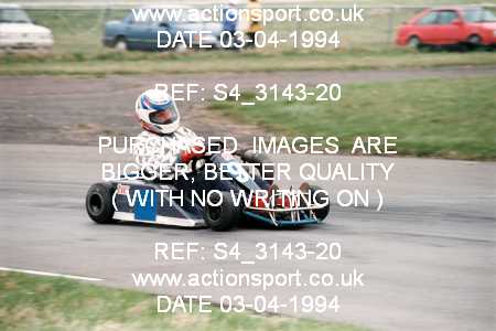 Photo: S4_3143-20 ActionSport Photography 03/04/1994 Rissington Kart Club _6_125National #98