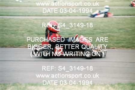 Photo: S4_3149-18 ActionSport Photography 03/04/1994 Rissington Kart Club _4_210National #72