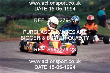Photo: S5F3279-23 ActionSport Photography 15/05/1994 Shenington Kart Club _4_100C89-92 #40