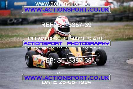 Photo: S6_3387-39 ActionSport Photography 26/06/1994 Wigan Kart Club - Three Sisters  _7_Cadets #1