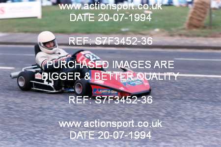 Photo: S7F3452-36 ActionSport Photography 20/07/1994 Ulster Kart Club - Carrickfergus Road Races Gearbox #23