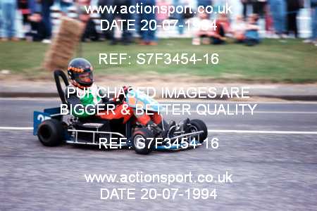 Photo: S7F3454-16 ActionSport Photography 20/07/1994 Ulster Kart Club - Carrickfergus Road Races Gearbox #25
