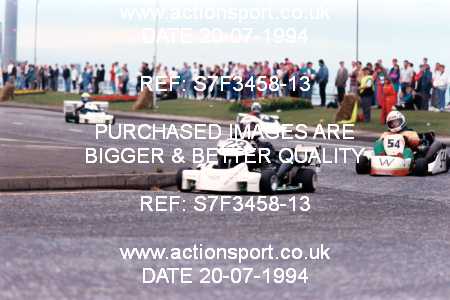 Photo: S7F3458-13 ActionSport Photography 20/07/1994 Ulster Kart Club - Carrickfergus Road Races Gearbox #23