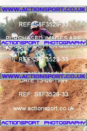 Photo: S8F3529-33 ActionSport Photography 13/08/1994 Yeovil MXC Supercross _2_Seniors #135