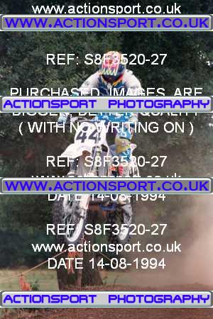 Photo: S8F3520-27 ActionSport Photography 14/08/1994 AMCA Worcester MXC - Ripple _4_250Experts #44