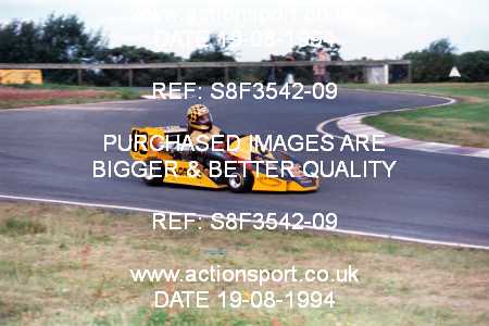 Photo: S8F3542-09 ActionSport Photography 19/08/1994 Ulster Kart Club Irish Kart Gran Prix - Nutts Corner _2_AllGearboxClasses #83