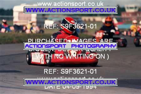 Photo: S9F3621-01 ActionSport Photography 04/09/1994 Midlands Kart Championship - Little Rissington _1_SeniorTKM #18