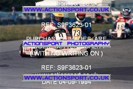 Photo: S9F3623-01 ActionSport Photography 04/09/1994 Midlands Kart Championship - Little Rissington _2_100C92 #9