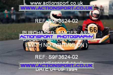 Photo: S9F3624-02 ActionSport Photography 04/09/1994 Midlands Kart Championship - Little Rissington _3_125National_125Europa #16